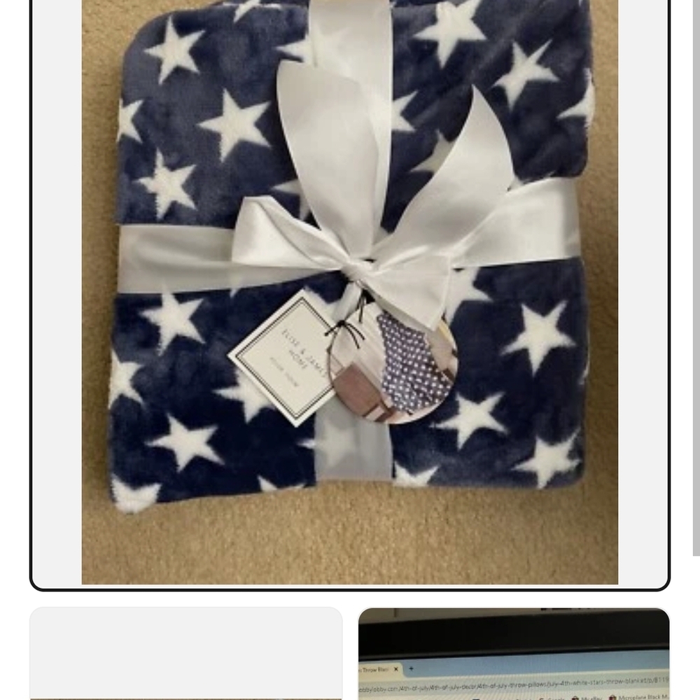 American Star Fleece Throw Blanket
